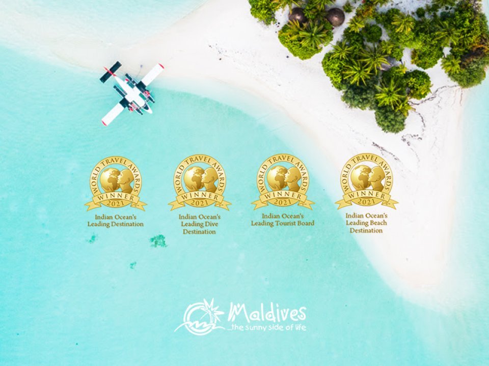 Maldives recipient of four accolades at World Travel Awards