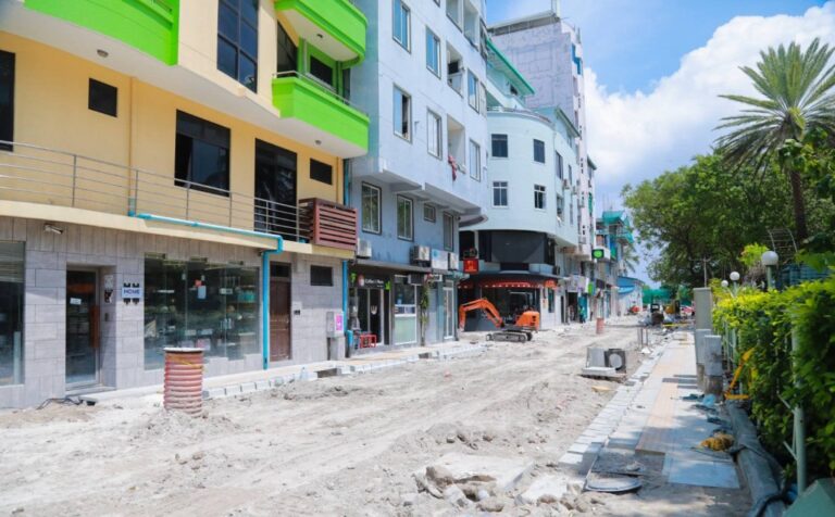 RDC confirms redevelopment of prominent Male’ City road enters second segment