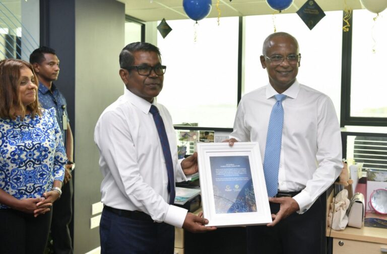 Maldives President recognize MMPRC role in tourism promotion