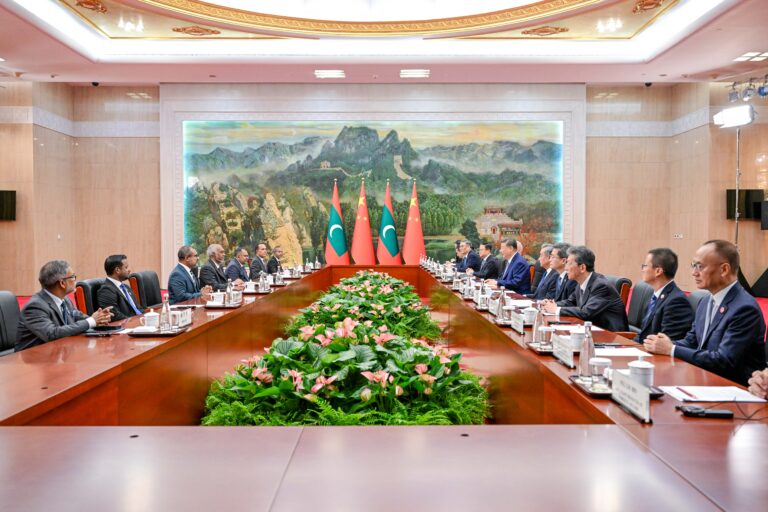 President Dr. Mohamed Muizzu Meets Chinese President Xi Jinping in Tianjin