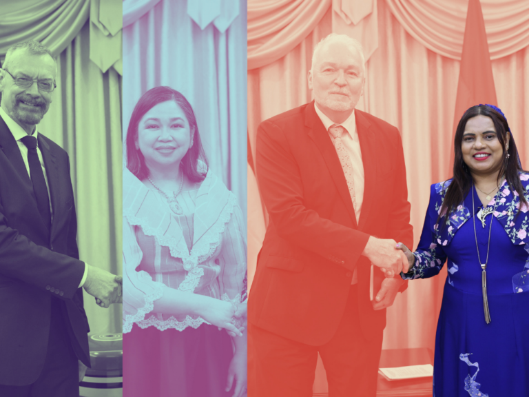 Three New Ambassadors Meet Maldives Foreign Minister