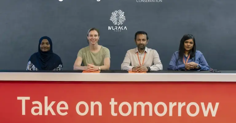 Dhiraagu Partners with Soneva CSM for Coral Reef Restoration Initiative in Dharavandhoo